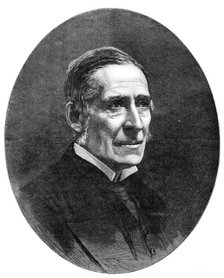 Sir James Paget, Bart., F.R.S., President of the International Medical Congress, 1881. Creator: Unknown.