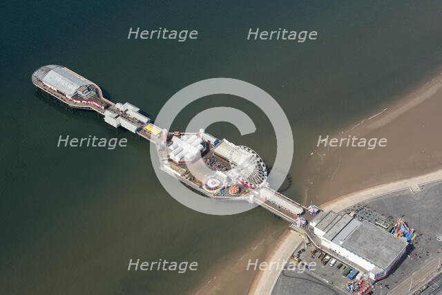 Central Pier, Blackpool, 2021. Creator: Damian Grady.