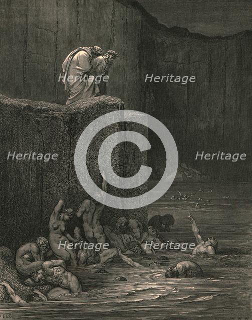 "Why greedily thus bendest more on me?", c1890.  Creator: Gustave Doré.