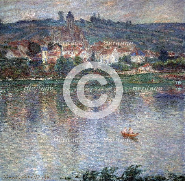Village Vétheuil', 1901. Artist: Claude Monet