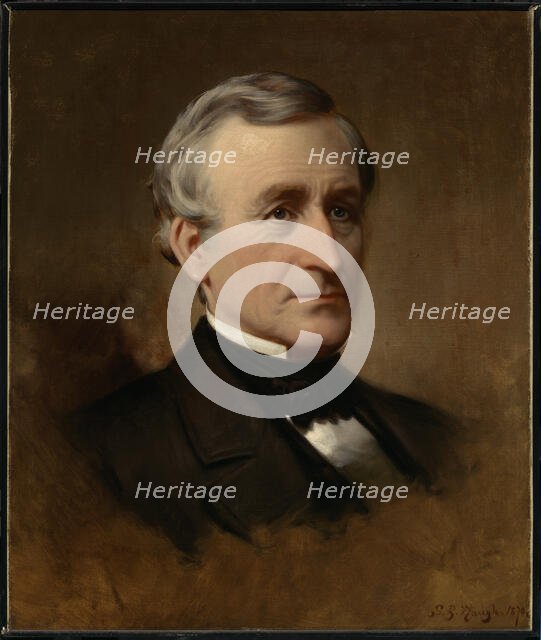 Charles Wilkes, 1870. Creators: Samuel Bell Waugh, Charles Wilkes.