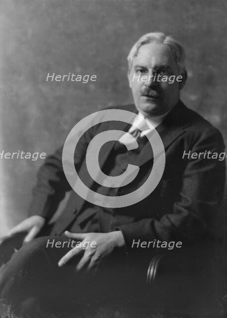 Mr. Arthur Vance, portrait photograph, 1918 Mar. Creator: Arnold Genthe.