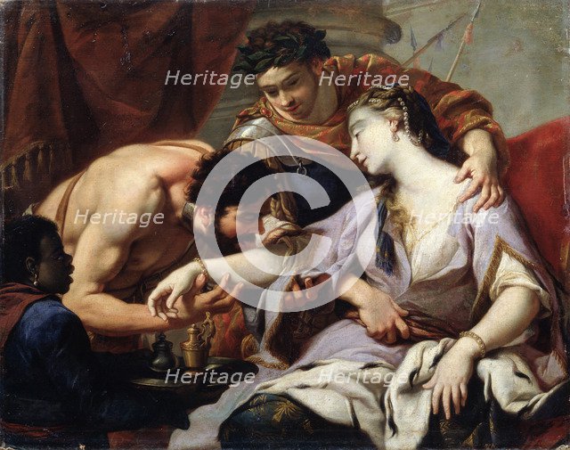 'Queen and Slave', 17th century. Artist: School of Simon Vouet