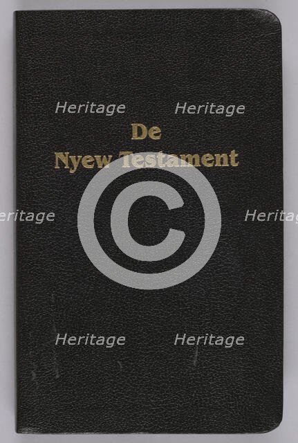 De Nyew Testament, 2005. Creator: Unknown.