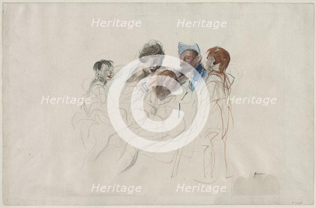 Home on a Furlough, fourth quarter 1800s or first third 1900s. Creator: Jean Louis Forain (French, 1852-1931).