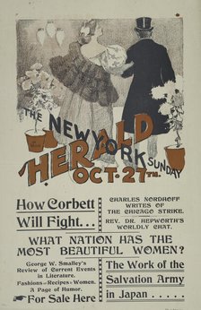 The New York Sunday herald. Oct. 27th., c1895. Creator: Charles Hubbard Wright.