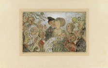 Les Péchés Capitaux (The Deadly Sins), 1888-1904. Creator: Ensor, James (1860-1949).