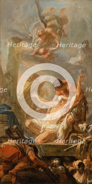 Scene from the Martyrdom of St. Andrew, 1758. Creator: Jean-Baptiste Deshays.