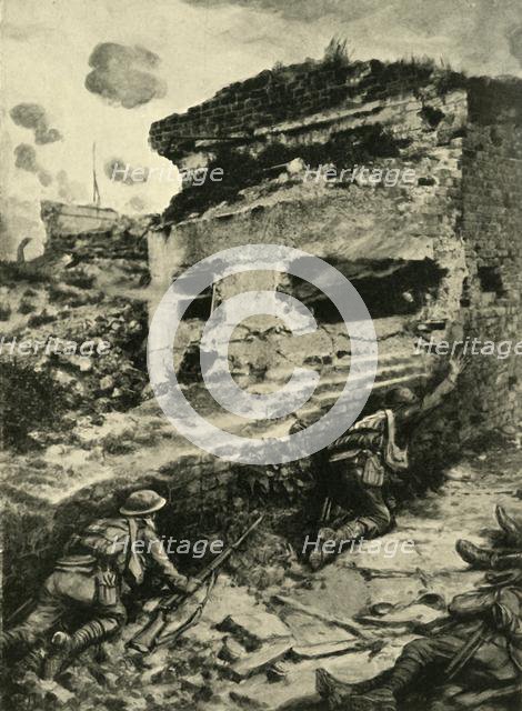 'The Enemy's New Defence System in 1917...', (c1920). Creator: Unknown.