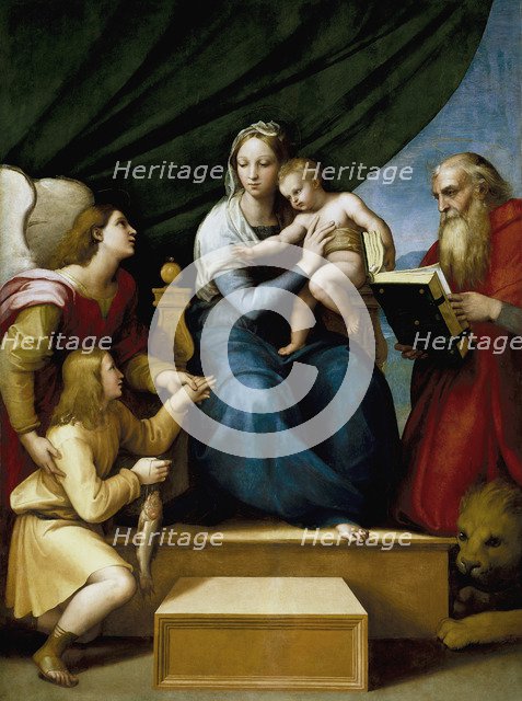 Madonna with the Fish. Artist: Raphael (1483-1520)