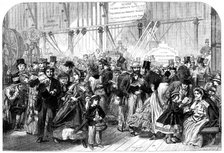 Shilling Day at the International Exhibition, 1862. Creator: Mason Jackson.