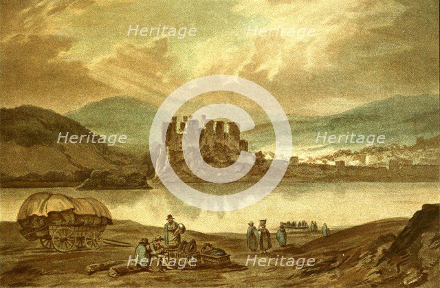 'Conway Castle', (c1900). Creator: Unknown.