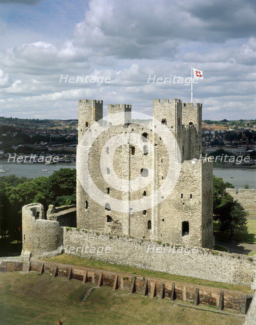 Rochester Castle, Kent, c2000s(?). Artist: Historic England Staff Photographer.