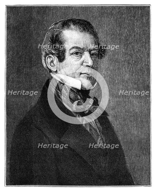 Baron Stockmar, (1787-1863), 19th century. Artist: Unknown