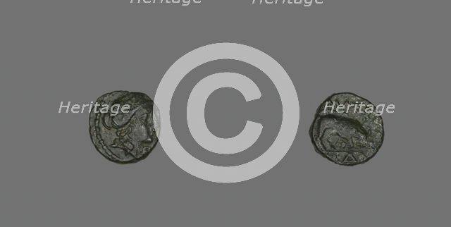 Coin Depicting the God Apollo, after 250 BCE. Creator: Unknown.