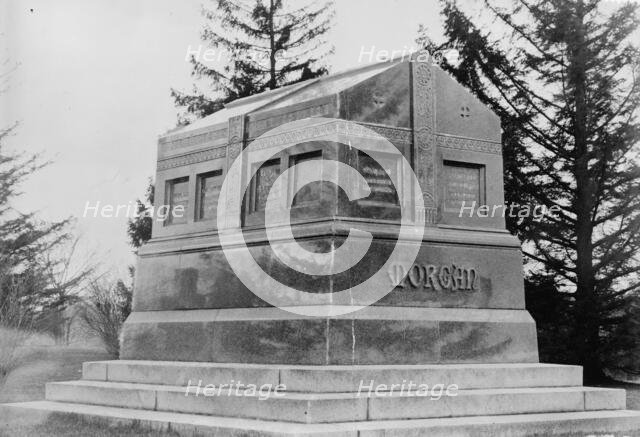 Morgan Tomb - Hartford, between c1910 and c1915. Creator: Bain News Service.