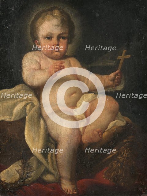 The Christ Child Holding a Cross, early-mid 18th century. Creator: Sebastiano Conca.