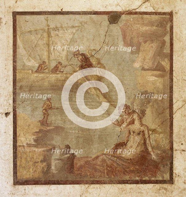 Fresco, Villa of the Vettii, Pompeii, Italy, 1st century. Creator: Unknown.