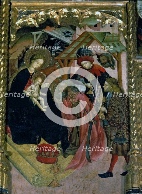  'Epiphany', table of the altarpiece of the Virgin of the Scale, documented work between 1437 and…