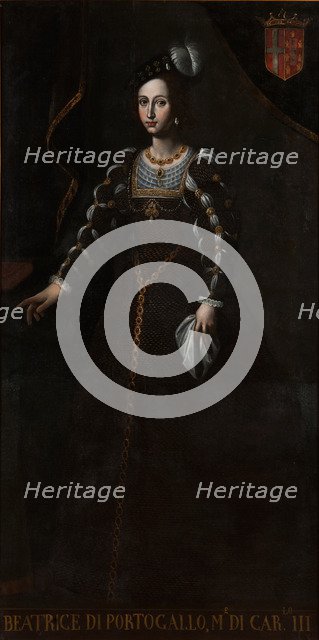 Beatrice of Portugal (1504-1538), Duchess of Savoy. Artist: Anonymous 