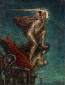 Le Génie Vainqueur (The Winning Genius), 1905. Creator: Delville, Jean (1867-1953).