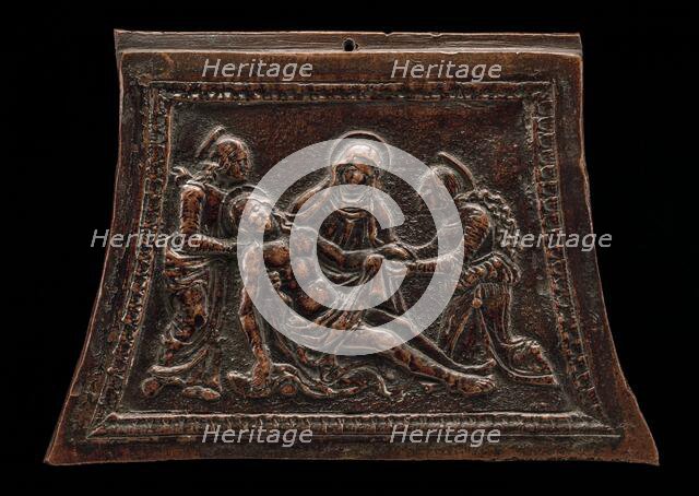 Lamentation Over the Dead Christ, 15th century. Creator: Unknown.