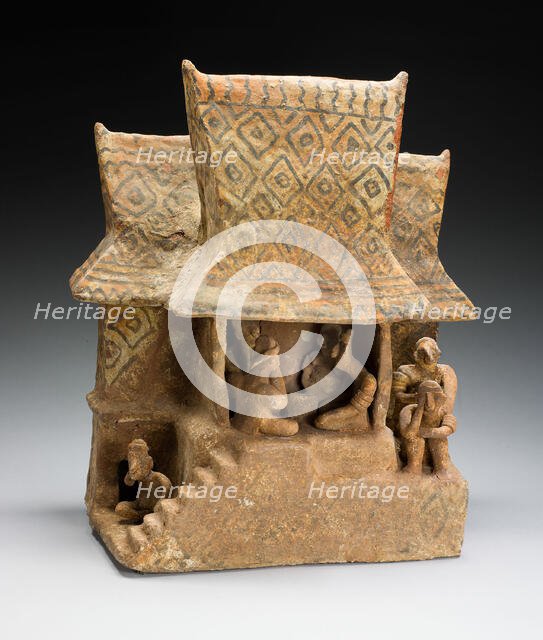 House Model with Ritual Feast, 100 B.C./A.D. 300. Creator: Unknown.