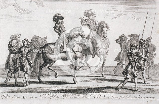 The coronation of King Charles XI (Karl XI) of Sweden, 1675. Artist: Unknown
