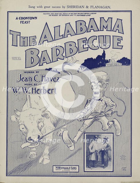 'The Alabama barbecue', 1901. Creator: Unknown.