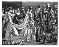 Marriage of Princess Helena and Prince Christian, 5 July 1866 (late 19th century). Artist: Unknown