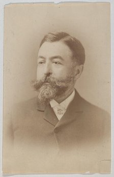 Bust-length Portrait of Thomas Nast, ca. 1888., ca. 1888. Creator: Unknown.