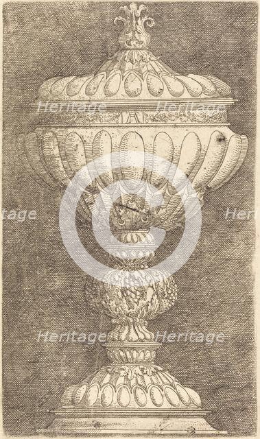 Goblet with Pomegranate on the Knob, c. 1520/1525. Creator: Albrecht Altdorfer.