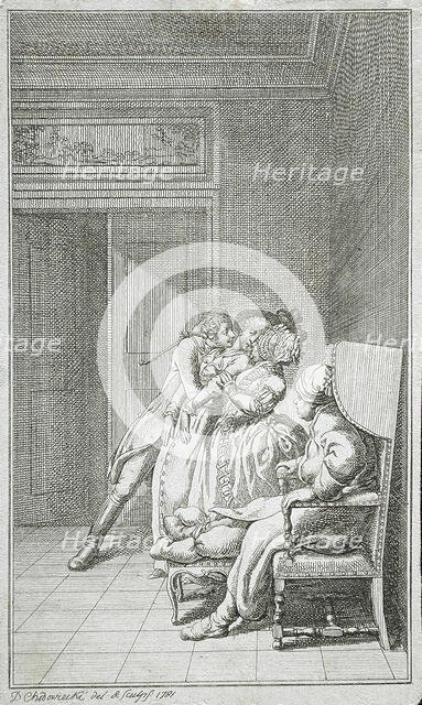 Illustration for 'Philip von Freudenthal', 1781. Creator: Daniel Nikolaus Chodowiecki.