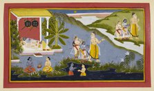 Crossing the Ganges, 1712.  Creator: Unknown.