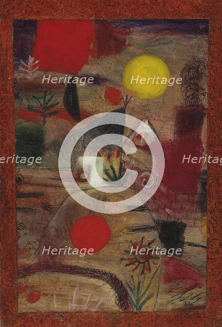 Feier und Untergang (Celebration and Downfall), 1920. Creator: Klee, Paul (1879-1940).