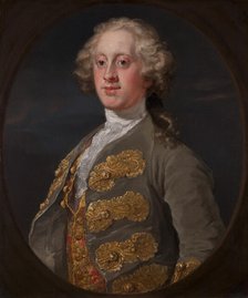 William Cavendish, Marquess of Hartington, Later fourth Duke of Devonshire, 1741. Creator: William Hogarth.