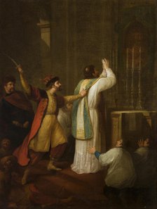 Death of Bishop Stanislaw Szczepanowski, after 1816. Creator: Jozef Peszka.