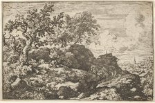 The Two Peasants Seated on the Hill, 17th century. Creator: Allart van Everdingen.