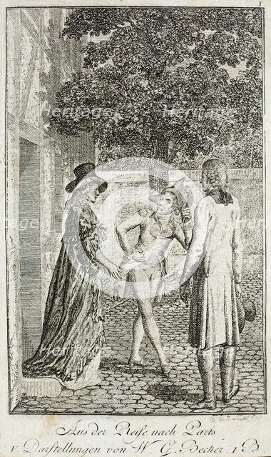 Illustration for 'Becker's Almanac for 1799', c1799. Creator: Daniel Nikolaus Chodowiecki.