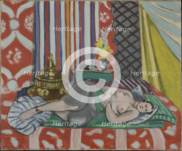 Odalisque with Grey Trousers, 1926-1927. Creator: Matisse, Henri (1869-1954).