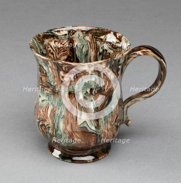 Cup, Staffordshire, 1750/59. Creator: Staffordshire Potteries.