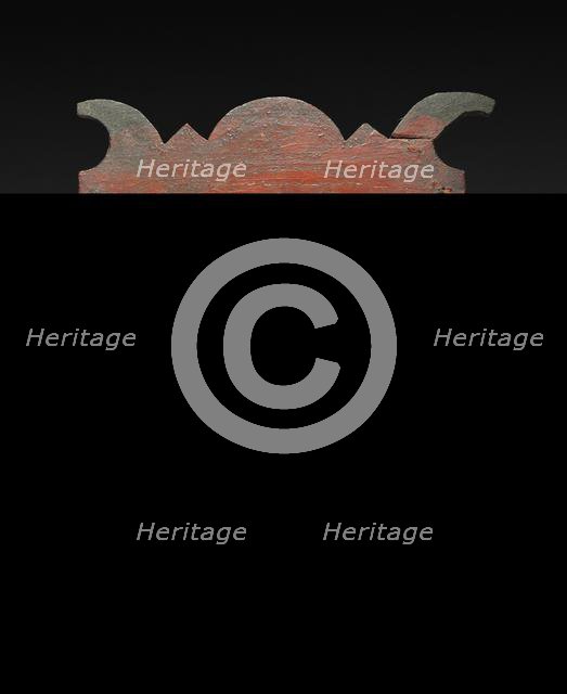 Figure with Nicho: santo de bulto, 17th-18th Century. Creator: Unknown.