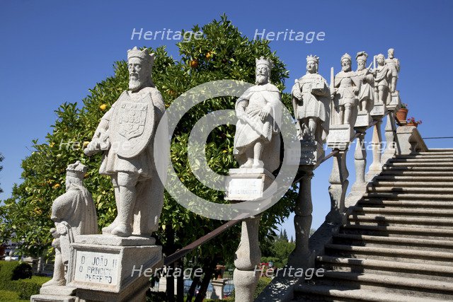 Stairs of the Kings, Garden of the Episcopal Palace, Castelo Branco, Portugal, 2009.  Artist: Samuel Magal