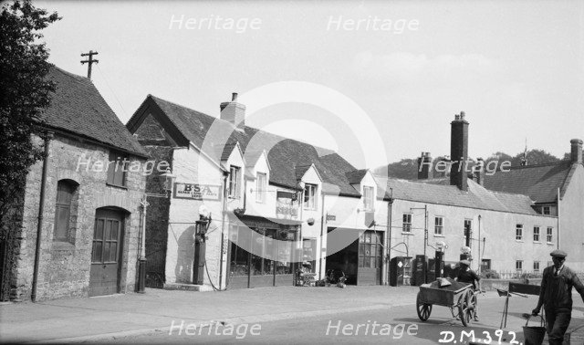 Garage, South Street, Sherborne, Dorset, 1939. Artist: Robin W McDowall.