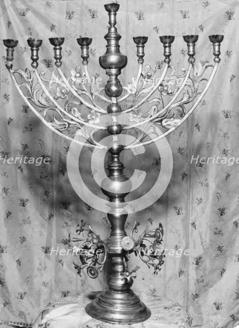 Menorah. Artist: Unknown