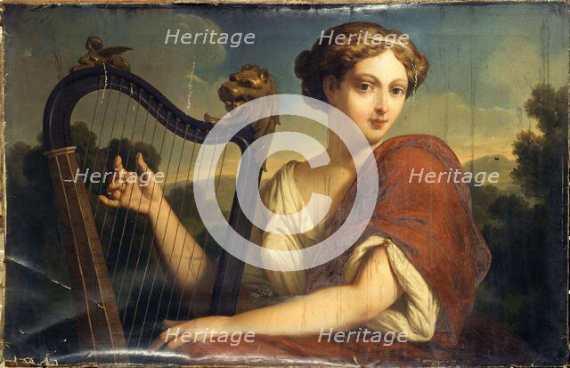 Allegory of music, 1856. Creator: Edmond Collignon.