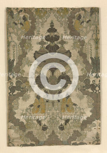 Fragment, France, c. 1708/09. Creator: Unknown.