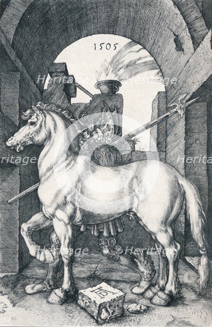 'The Small Horse', 1505 (1906). Artist: Albrecht Durer.