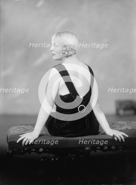 Myers, Mary Alice - Portrait, 1933. Creator: Harris & Ewing.