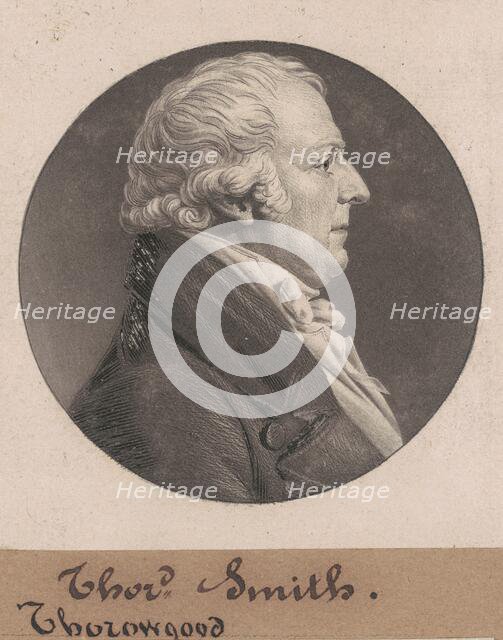 Thorowgood Smith, 1804. Creator: Charles Balthazar Julien Févret de Saint-Mémin.